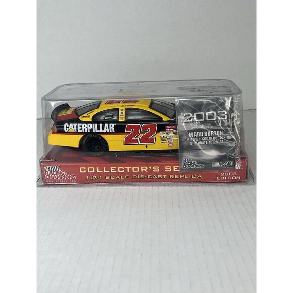Racing Champions 2003 Preview Ward Burton #22 NASCAR 1:24 Scale Collector Series - Picture 1 of 6